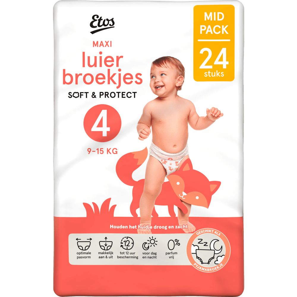Etos luierbroekjes maat 4 - 24 stuks