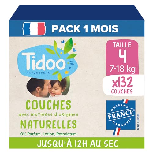 Tidoo luiers maat 4 - 132 stuks