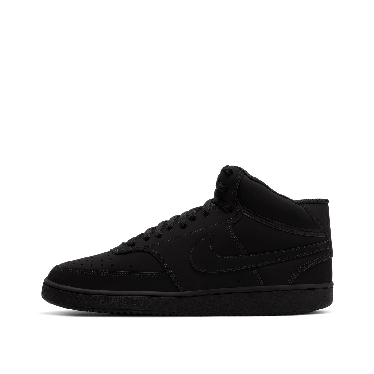 Nike Court Vision Mid "Triple Black" | CU6620-001
