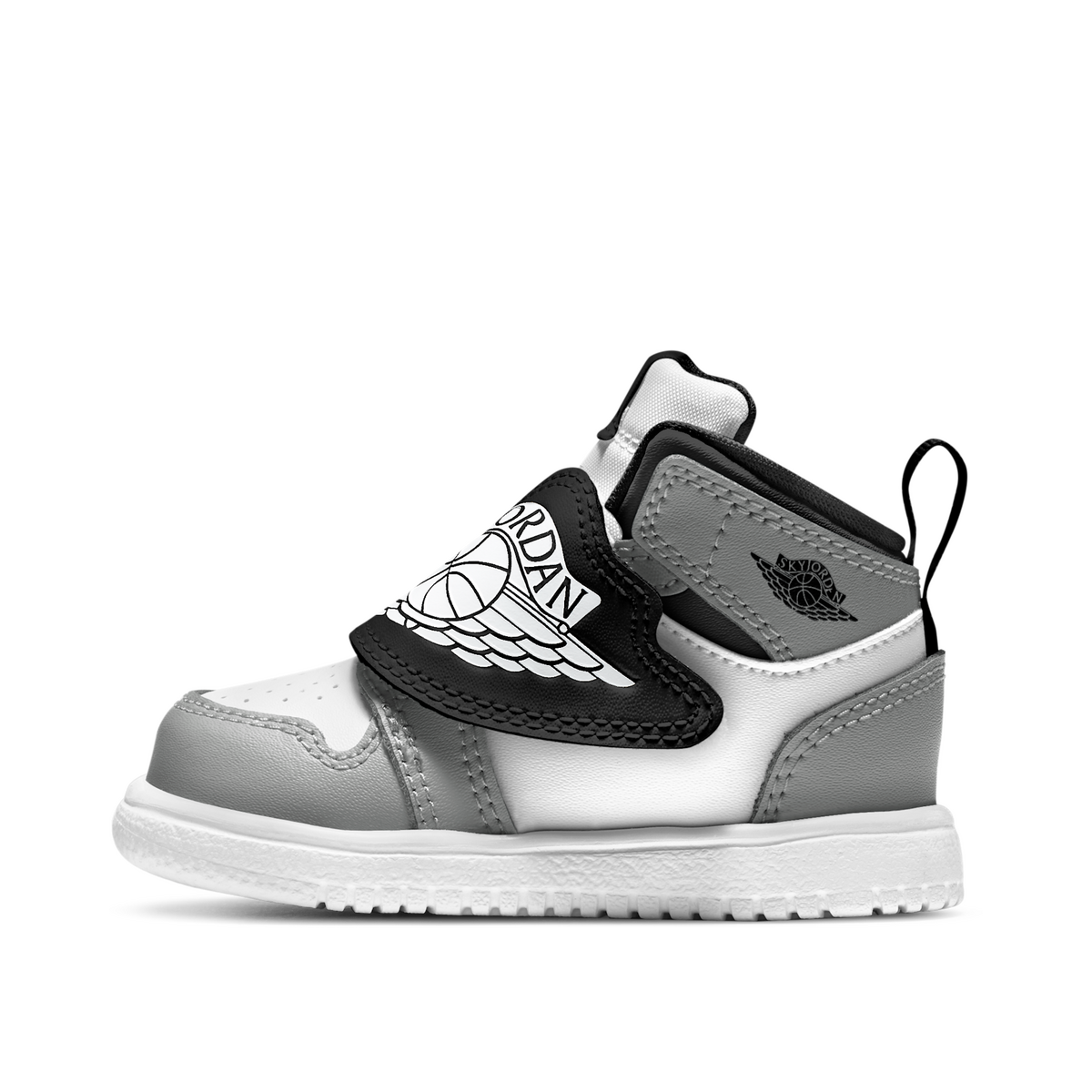 Air Jordan 1 TD "White/Black Particle Grey" | BQ7196-102