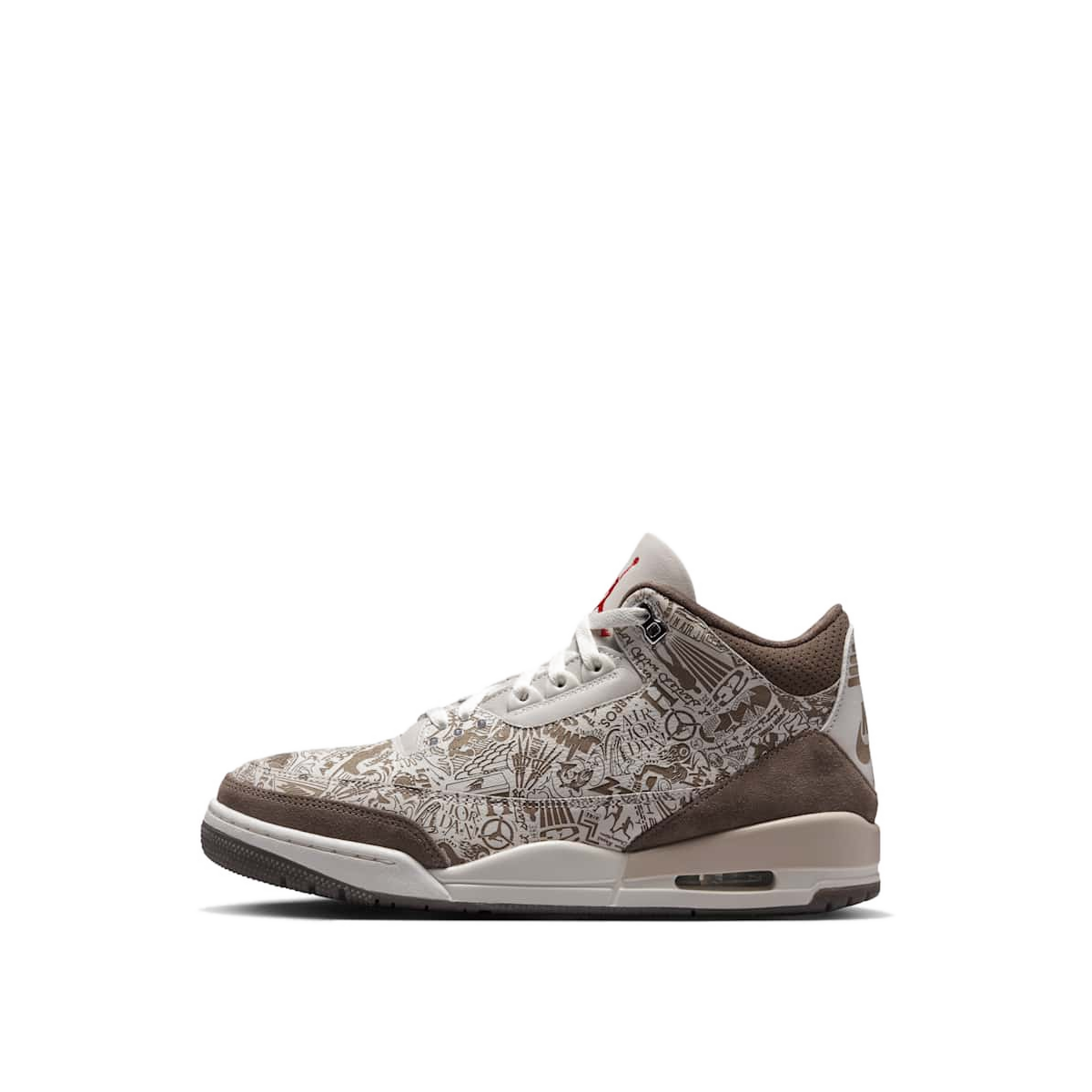 Air Jordan 3 "Phantom/Palomino/Sail/University Red" | JA1369-001