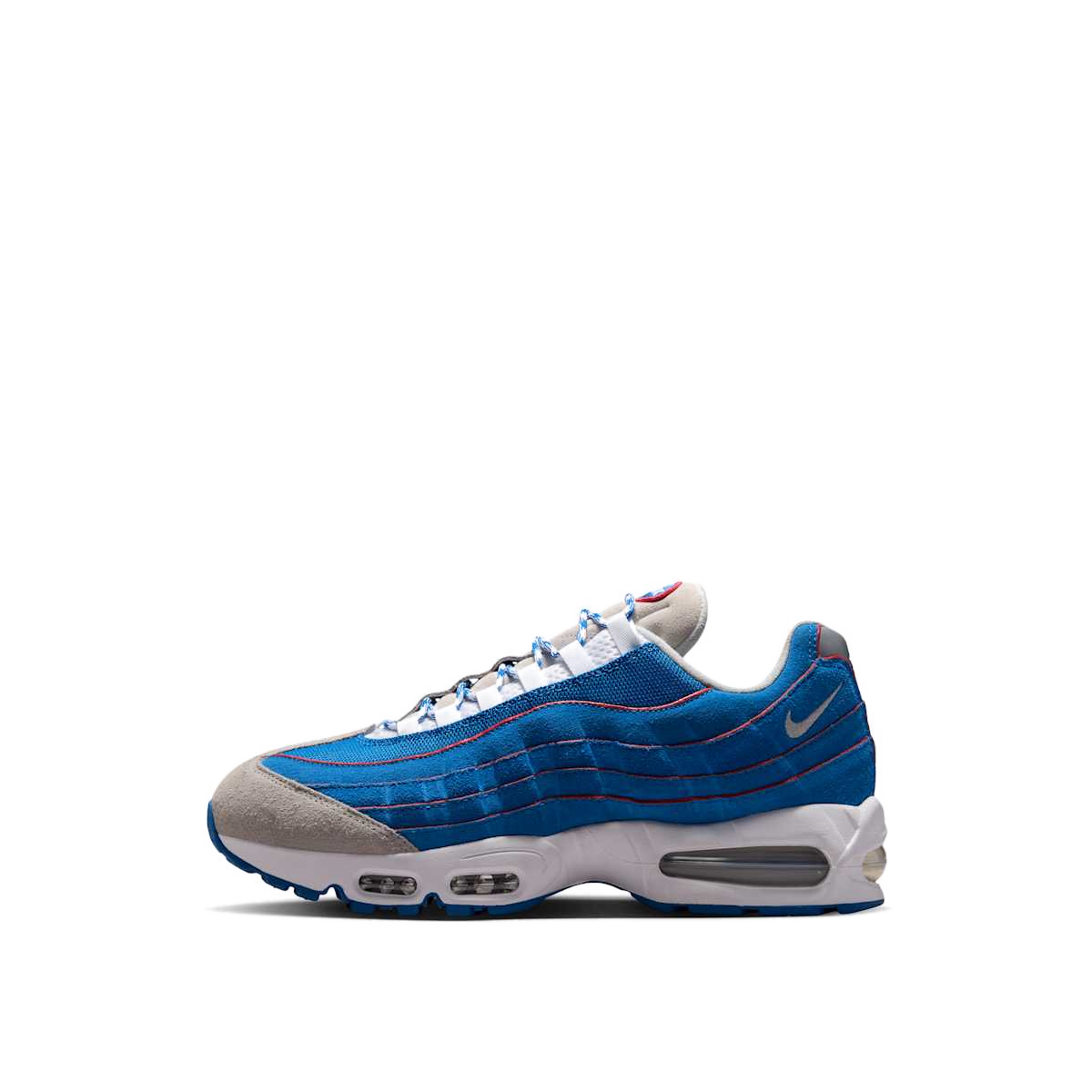 Nike Air Max 95 Big Bubble "Blue Sapphire and Action Red" | IR1944-400