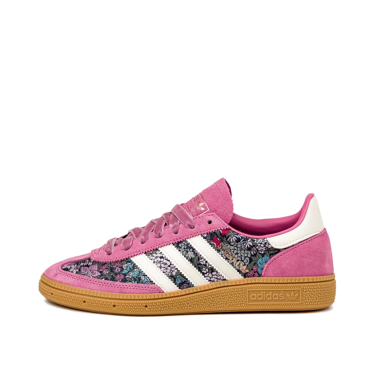 Adidas x Liberty London Handball Spezial J "EQT Red / Cream White / Gum 3" | KH9841