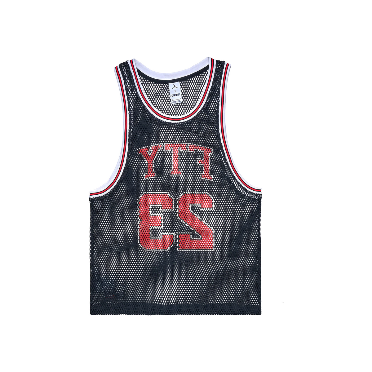 Air Jordan x Free The Youth Basketball Jersey "Black/Lt Crimson" | IQ6245-010