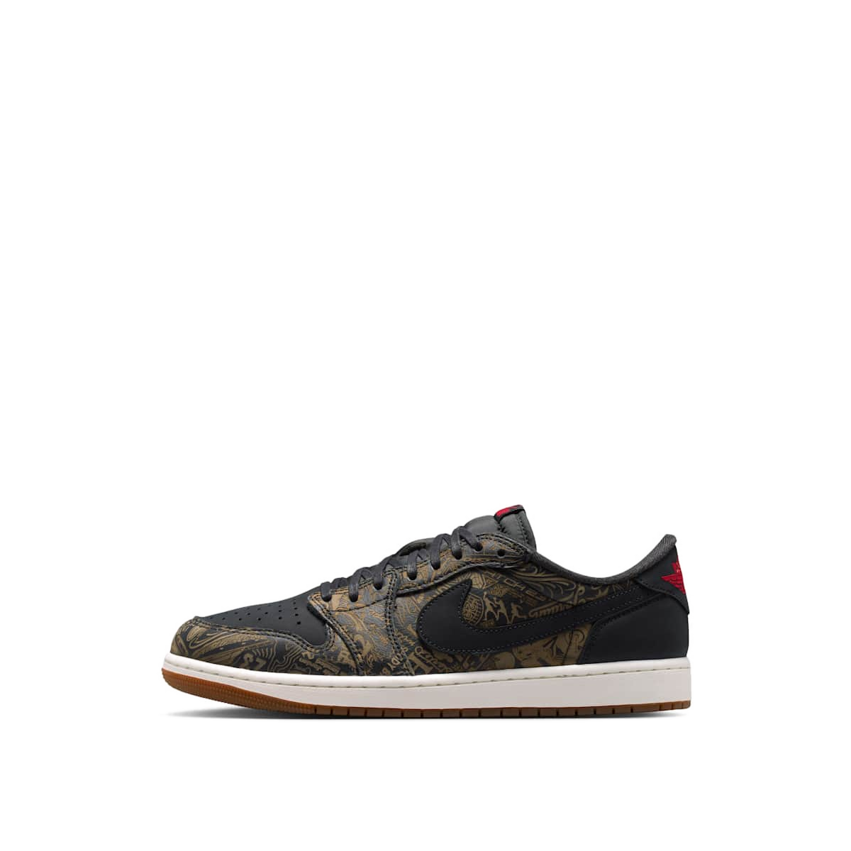 Air Jordan 1 Low OG "Black and Varsity Red" | IV6750-001