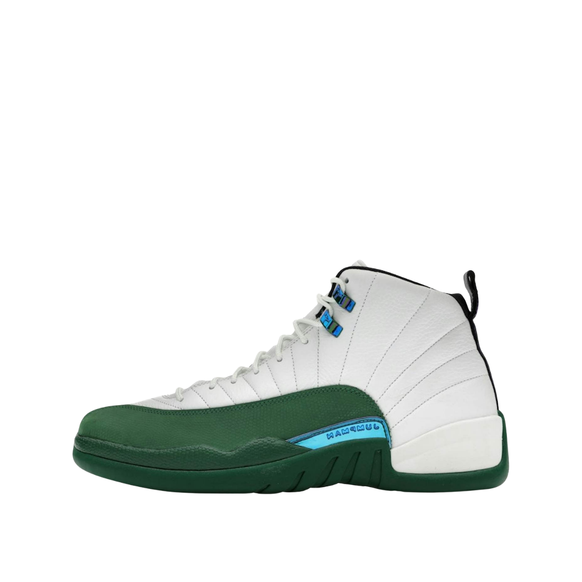 Air Jordan 12 Retro "Summit White / Gorge Green / Black / Fierce Purple" | CT8013-103