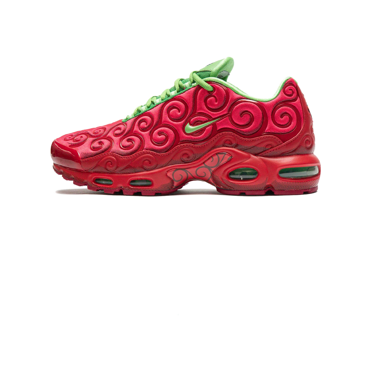 Nike x One Piece Air Max Plus SP "Very Berry/Green Quartz-Sport Red" | IW1282-600