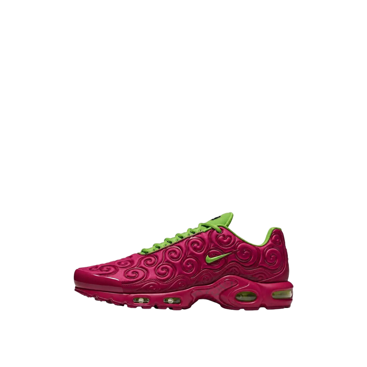 Nike x One Piece Air Max Plus SP "Very Berry/Green Quartz-Sport Red" | IW1282-600