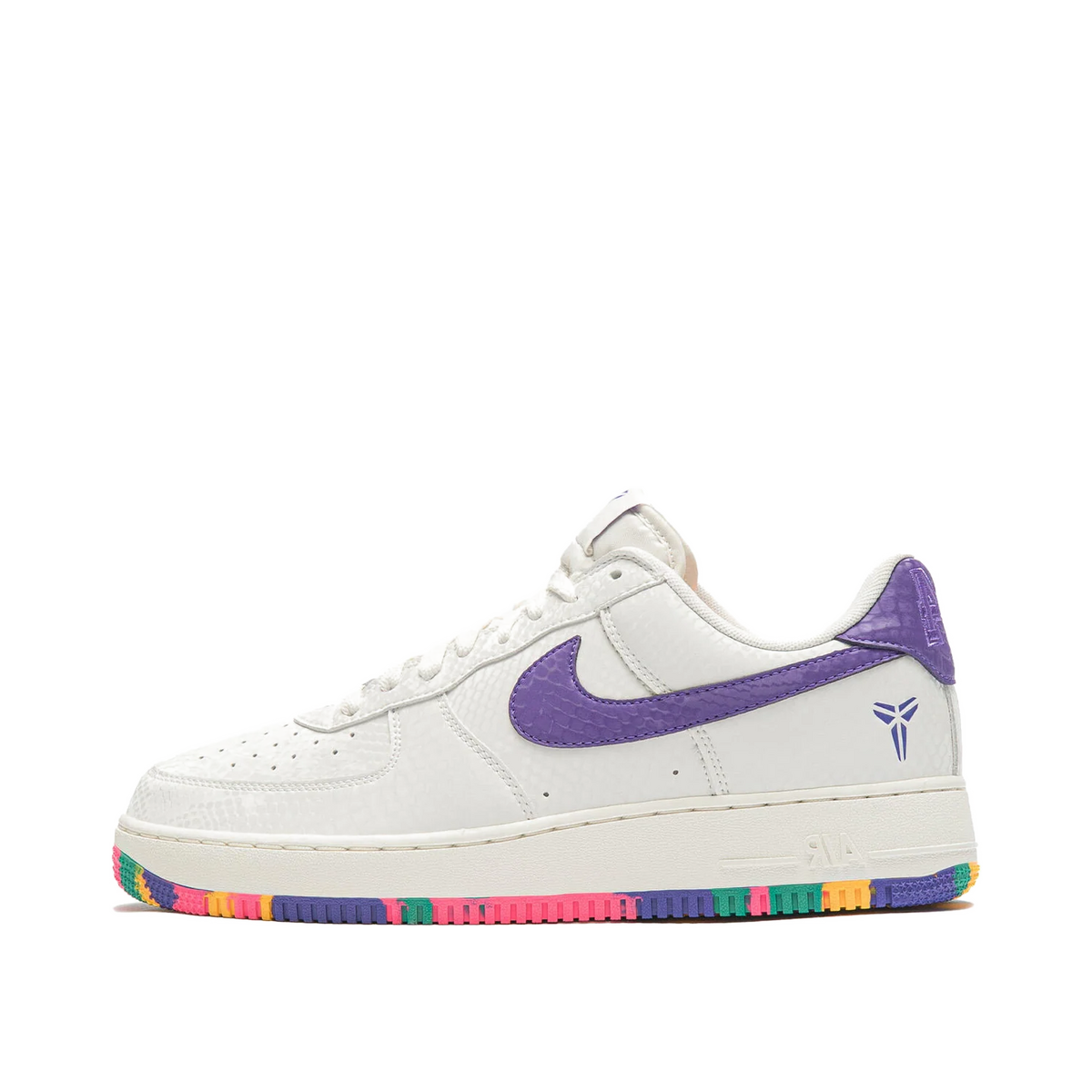 Nike Kobe Air Force 1 Low "Sail/Hyper Purple-Emerald Green" | IB0018-104
