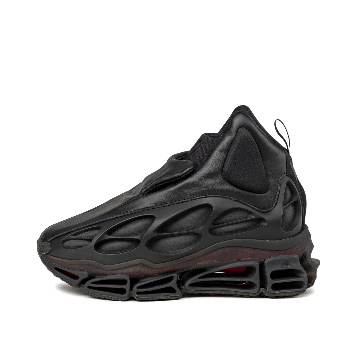 Adidas x Willy Chavarria Megaride Wolf "Core Black / Core Black / Better Scarlet" | KJ2034