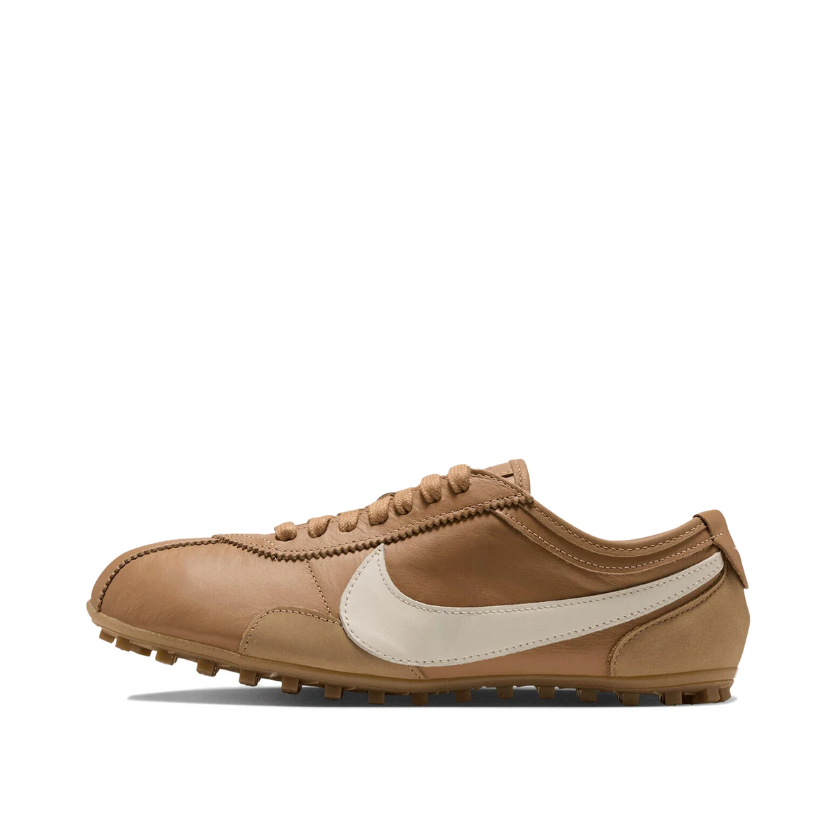 Nike Wmns Moon Shoe OG Leather "Flax/Pale Ivory-Gum Med Brown-Malachite" | IU3162-200