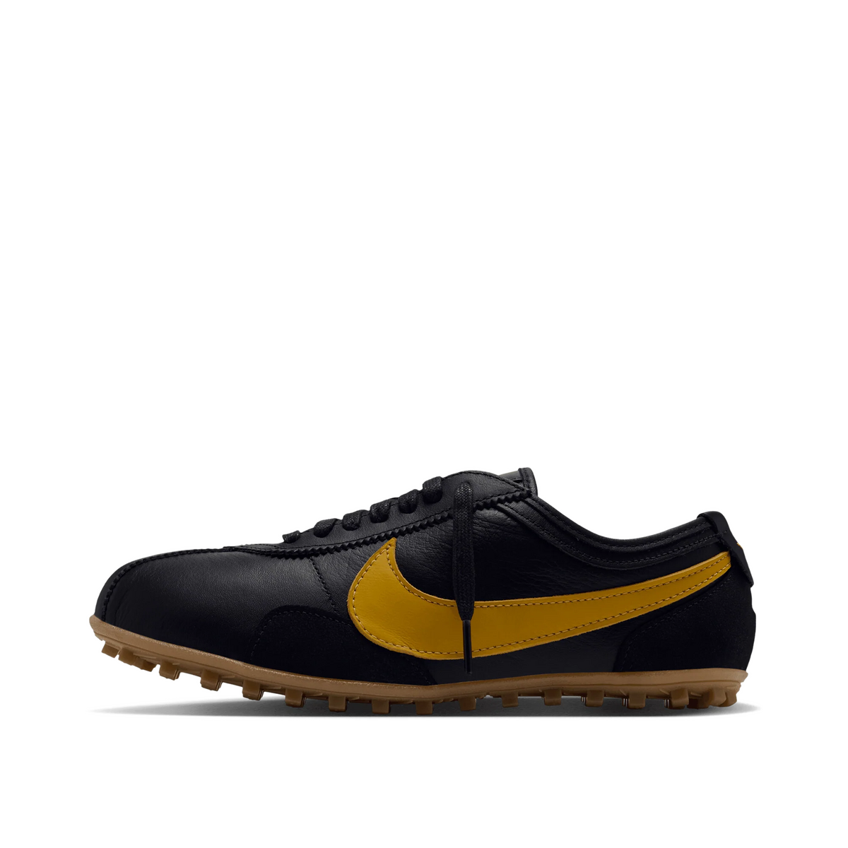 Nike WMNS Moon OG Leather "Black/Yellow Ochre/Gum Light Brown" | IU3162-001
