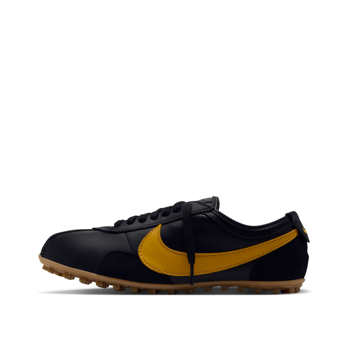 Nike WMNS Moon OG Leather "Black/Yellow Ochre/Gum Light Brown" | IU3162-001