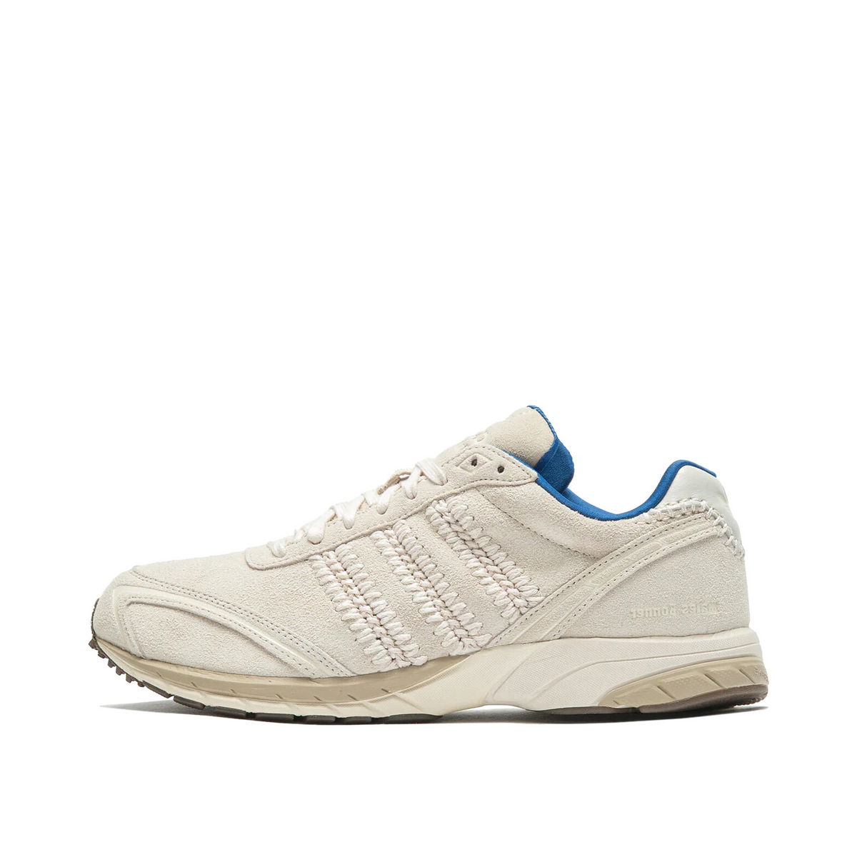 Adidas Originals x Wales Bonner ADIZERO ADIOS SUEDE "Wonder White/Dark Brown/Core White" | KK0774