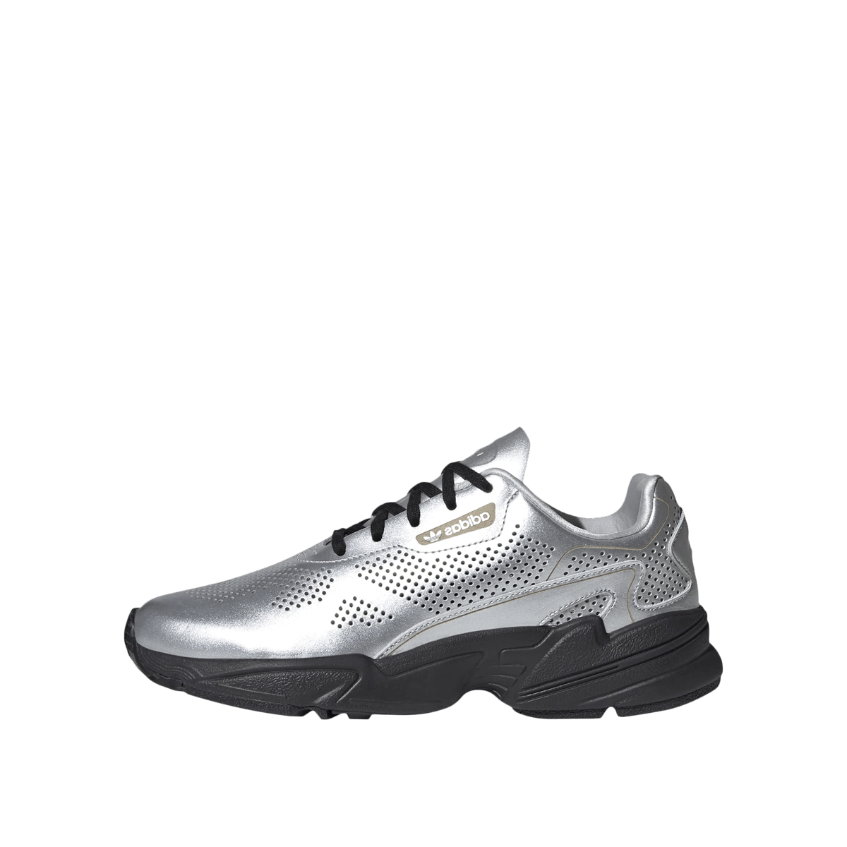 Adidas Falcon Allluxe W "Silver Metallic/Core Black/FTW White" | FV4491