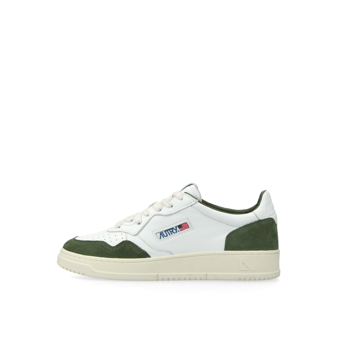 autry-medalist-low-w-goat-suede-white-military-aulwgs40