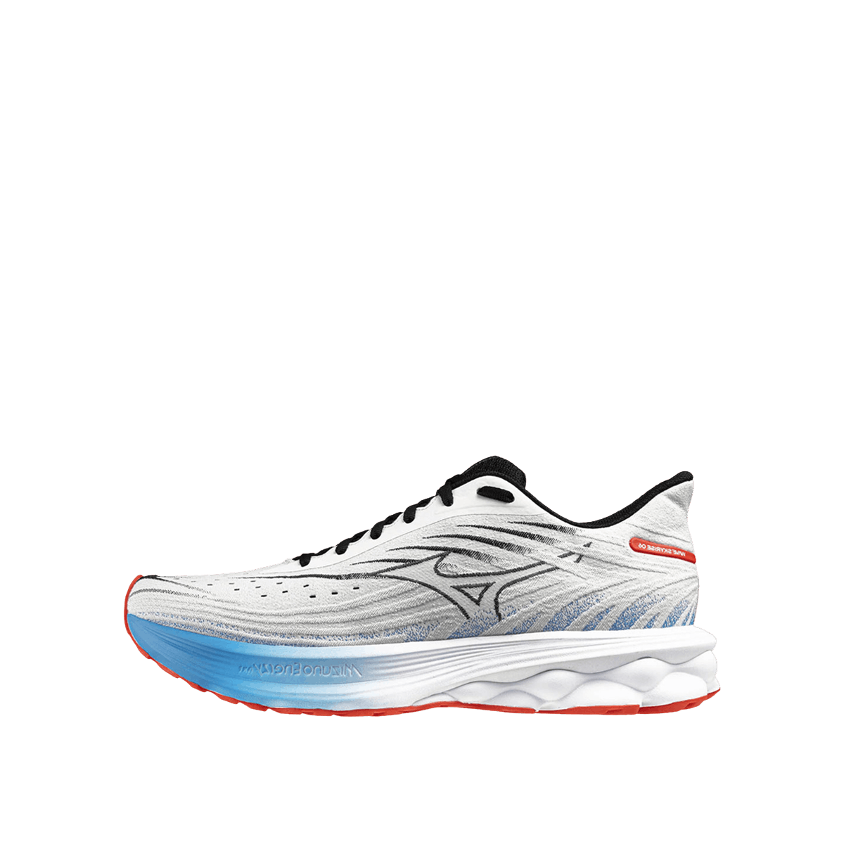 Mizuno Wave Skyrise 6 "Nimbus Cloud/Black/Blue Pace" | J1GC250906