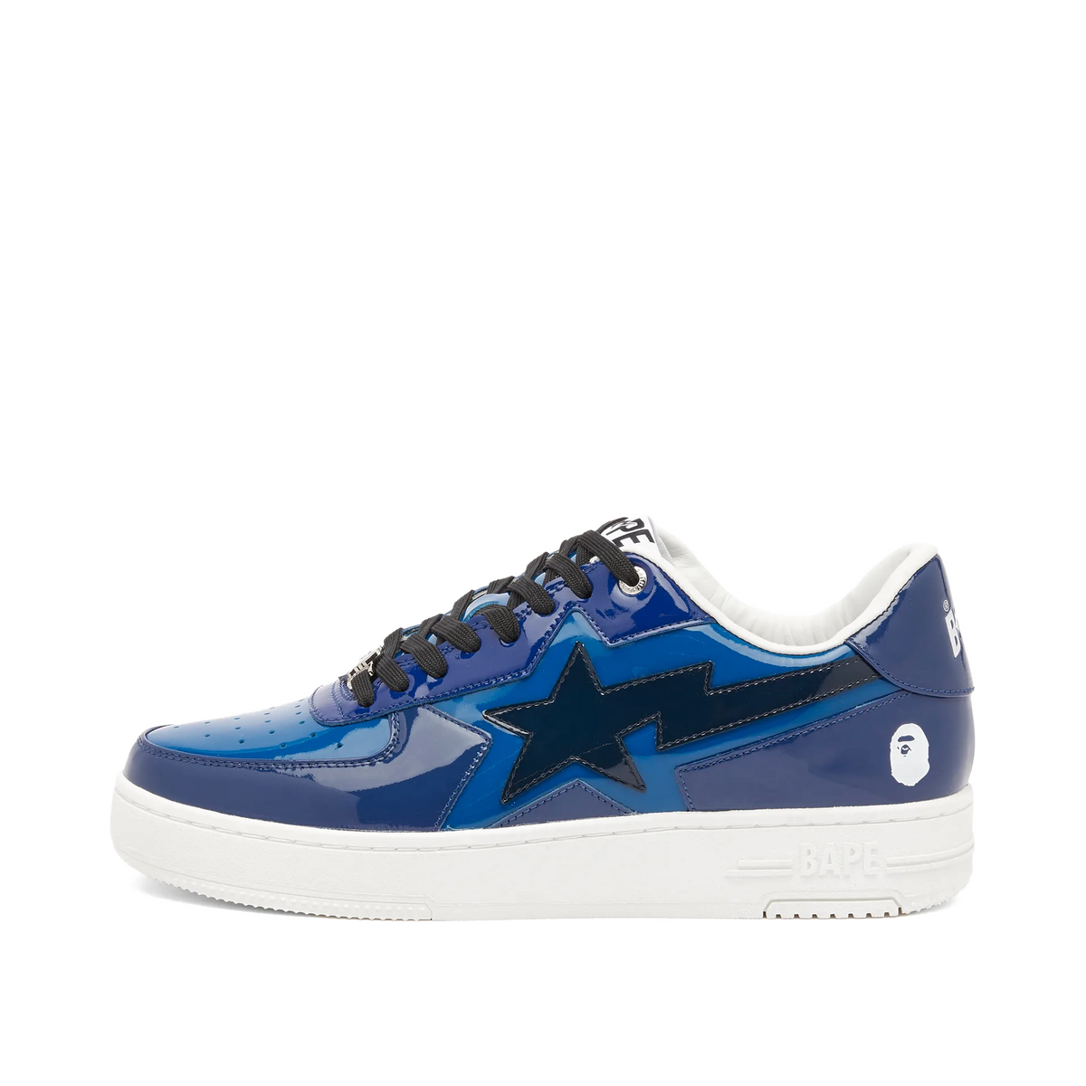 A Bathing Ape Patent Bape Sta Icon "Navy" | 001FWK801308MNVY