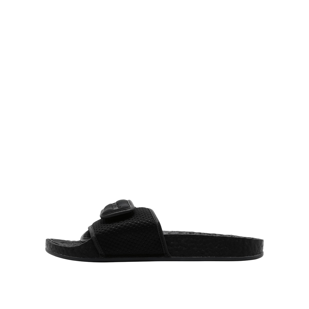 Adidas x Pharrell Williams Hu Slides "Core Black/Utility Black/Core Black" | GX2483