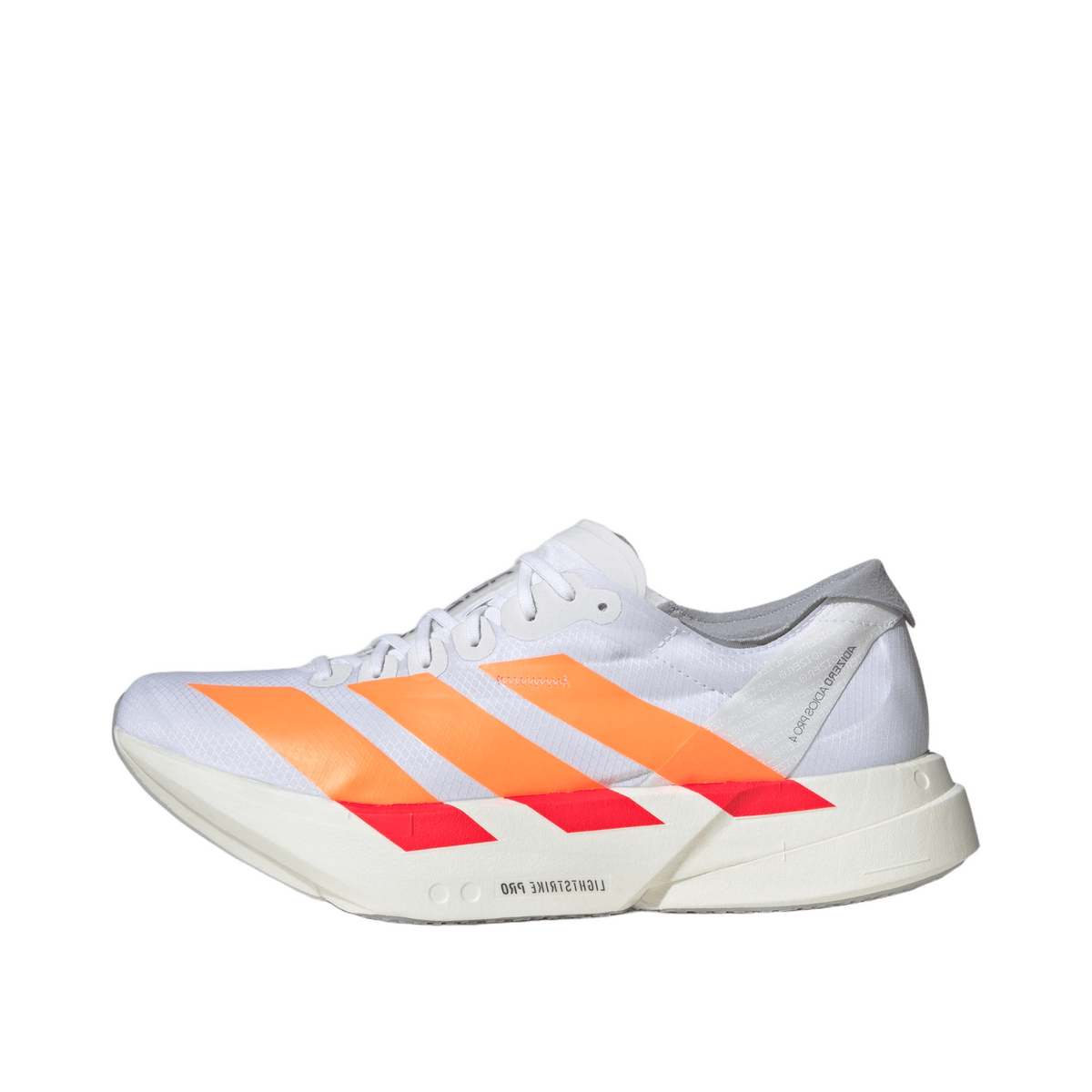 Adidas Adizero Adios Pro 4 "Cloud White / Lucid Orange / Lucid Red" | JR7088