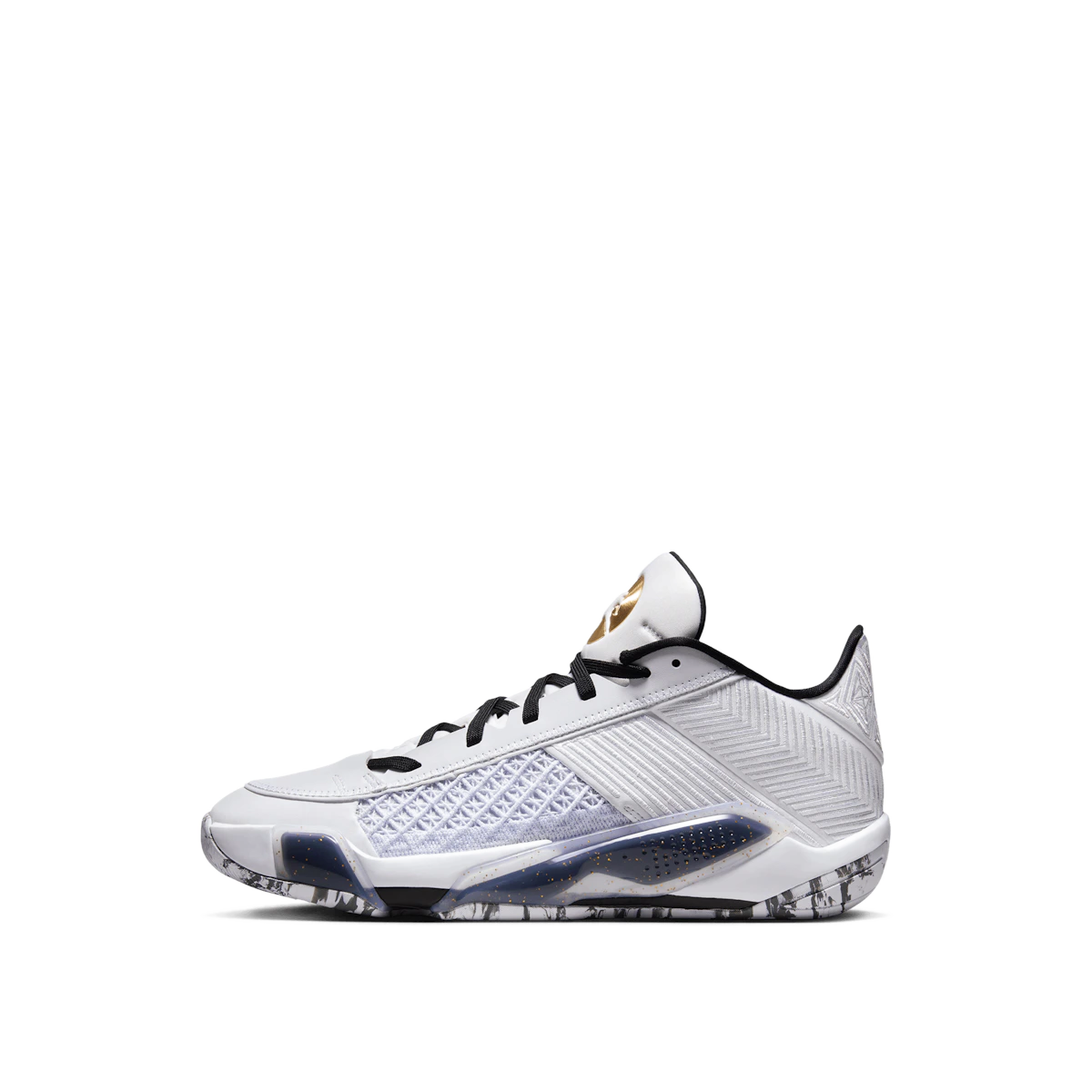 Air Jordan 38 "Metallic Gold/Black/Coconut Milk" | FD2326-107