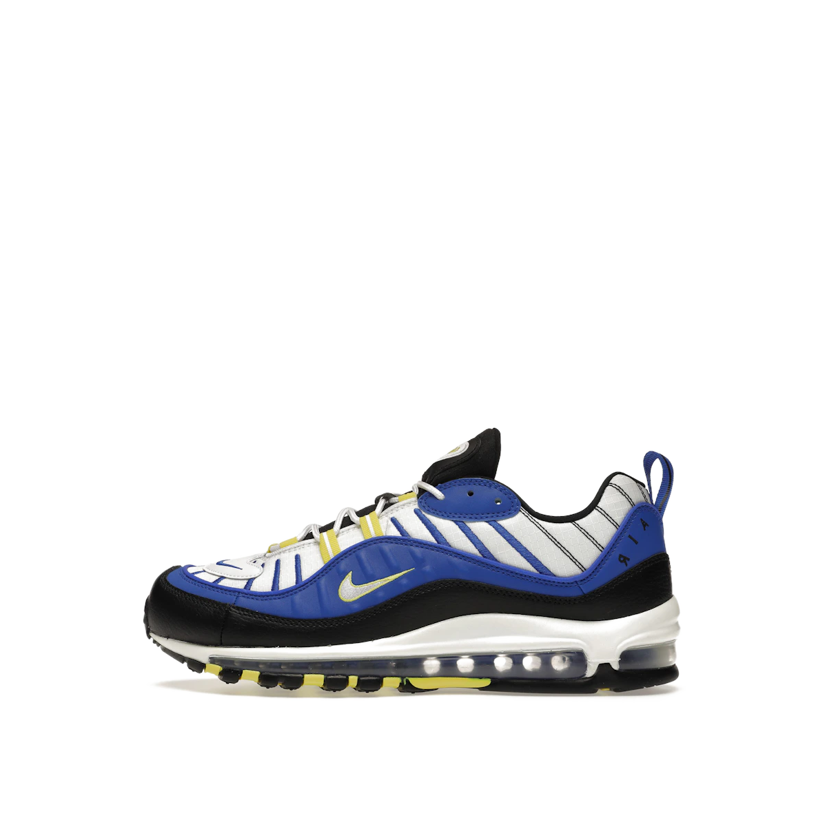 Nike Air Max 98 Entourage "Racer Blue/Black-Dynamic Yellow-White" | 640744-400