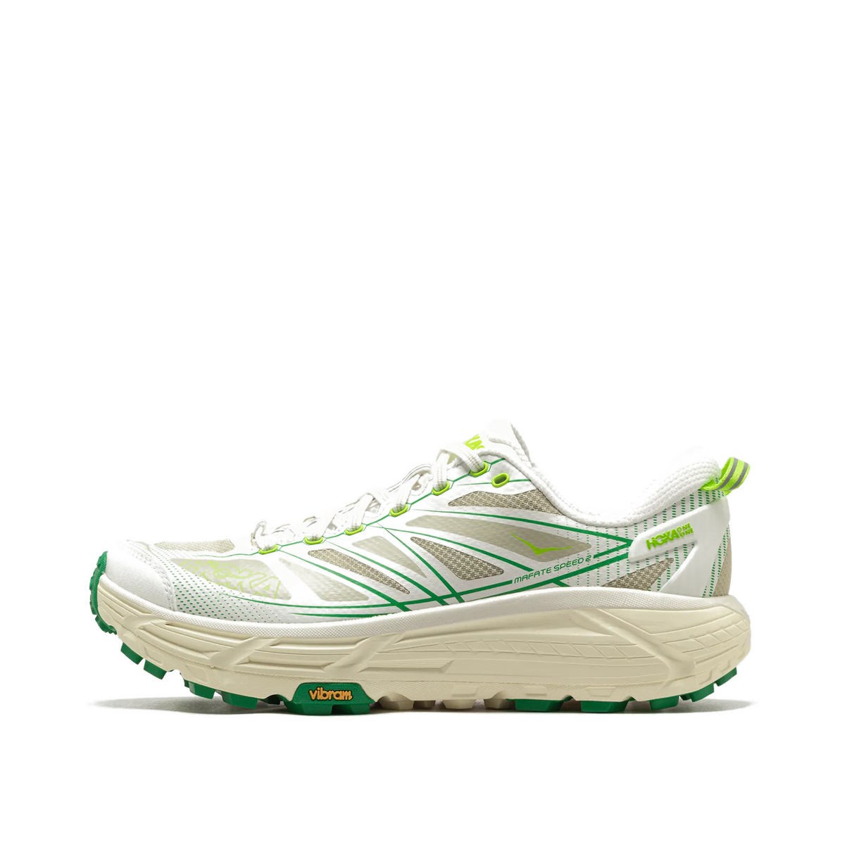 Hoka One One Mafate Speed 2 "White/Fresh Cut Grass" | 1126851WTFR