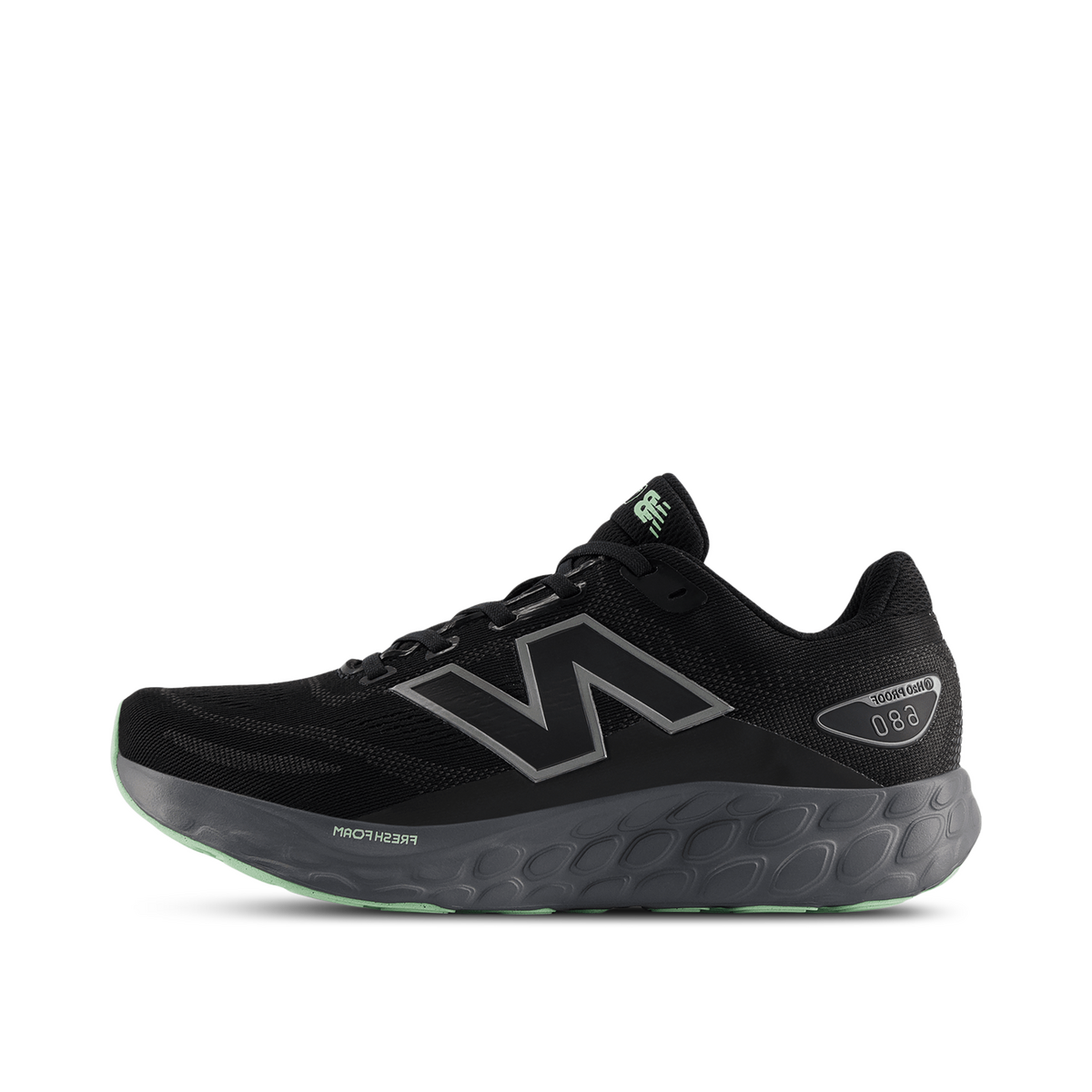 New Balance Fresh Foam 680 v8 Waterproof Wmns "Black/Grey/Green" | W680WBK8