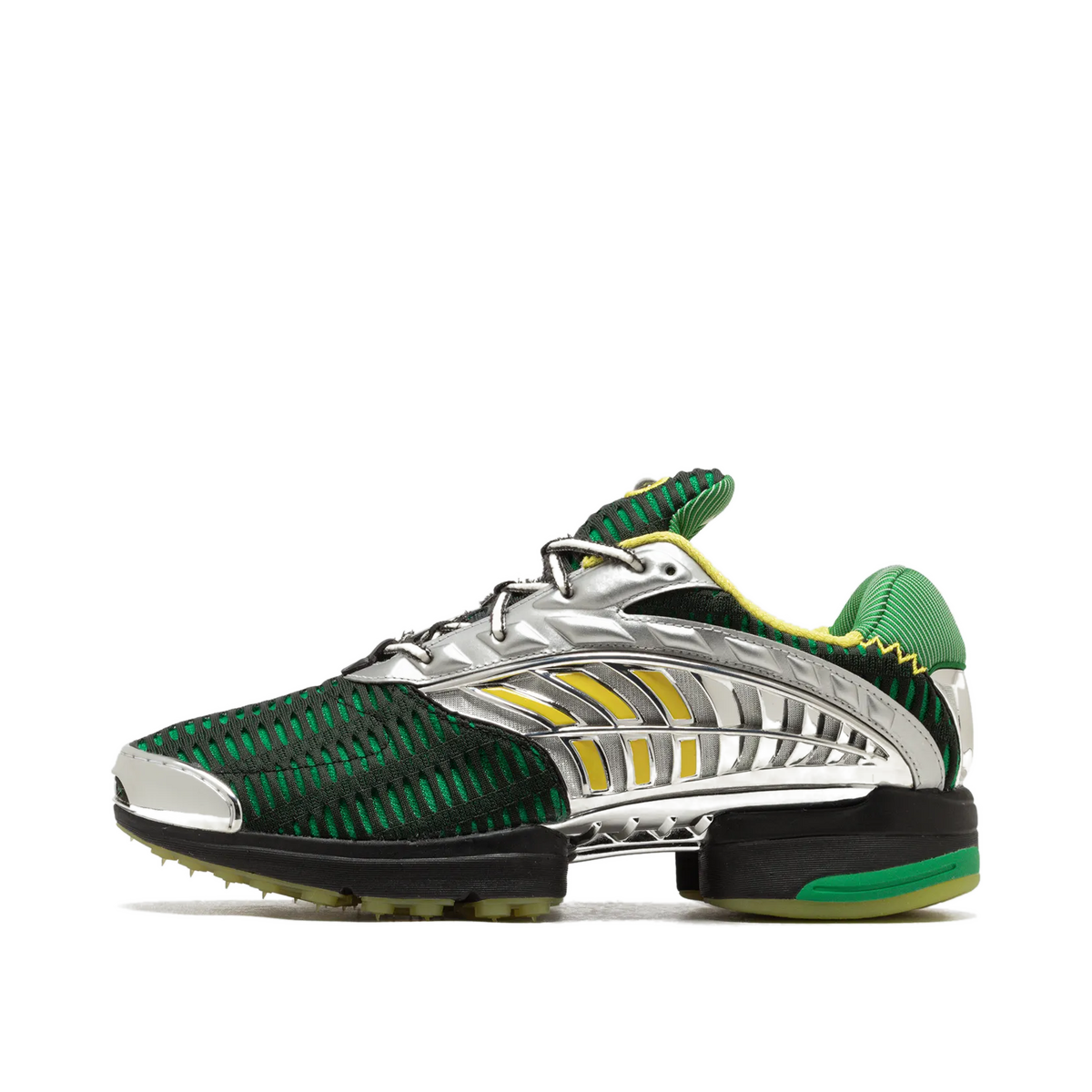 Adidas Climacool 2 Brain Dead "Core Black/Impact Yellow/Silver Metallic" | JQ6793