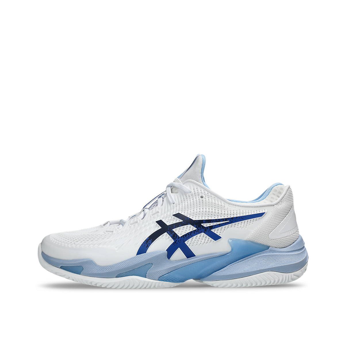 ASICS Court FF 3 Novak "White/Tuna Blue" | 1041A521-967