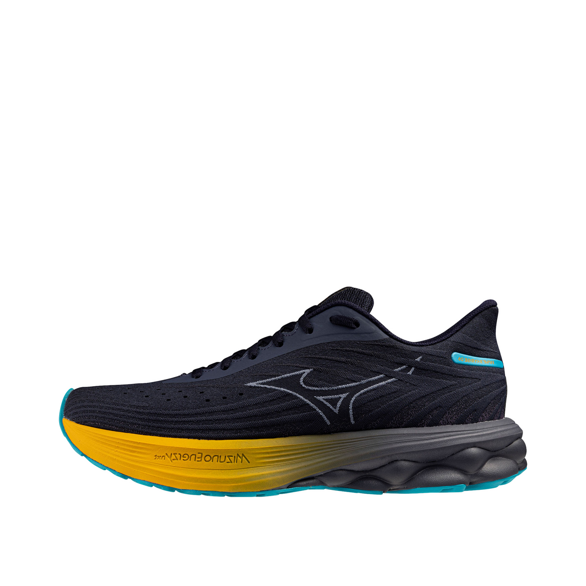 Mizuno Wave Skyrise 6 "Odyssey Gray/Icelandic Blue/Citrus" | J1GC250951