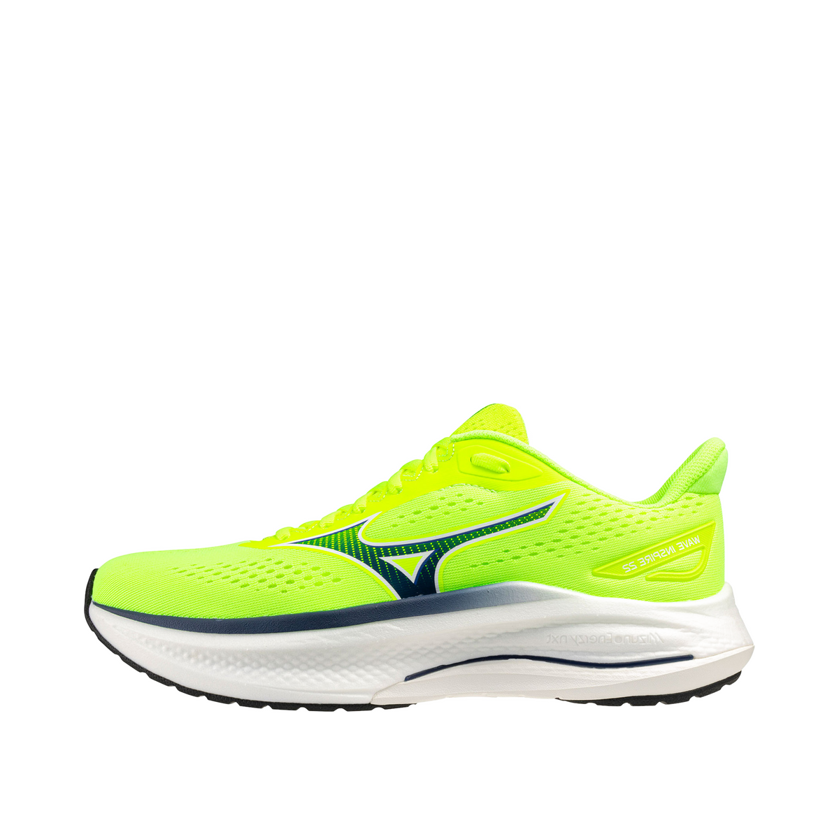 Mizuno Wave Inspire 22 "Lightning Yellow/Dazzling Blue" | J1GC264402