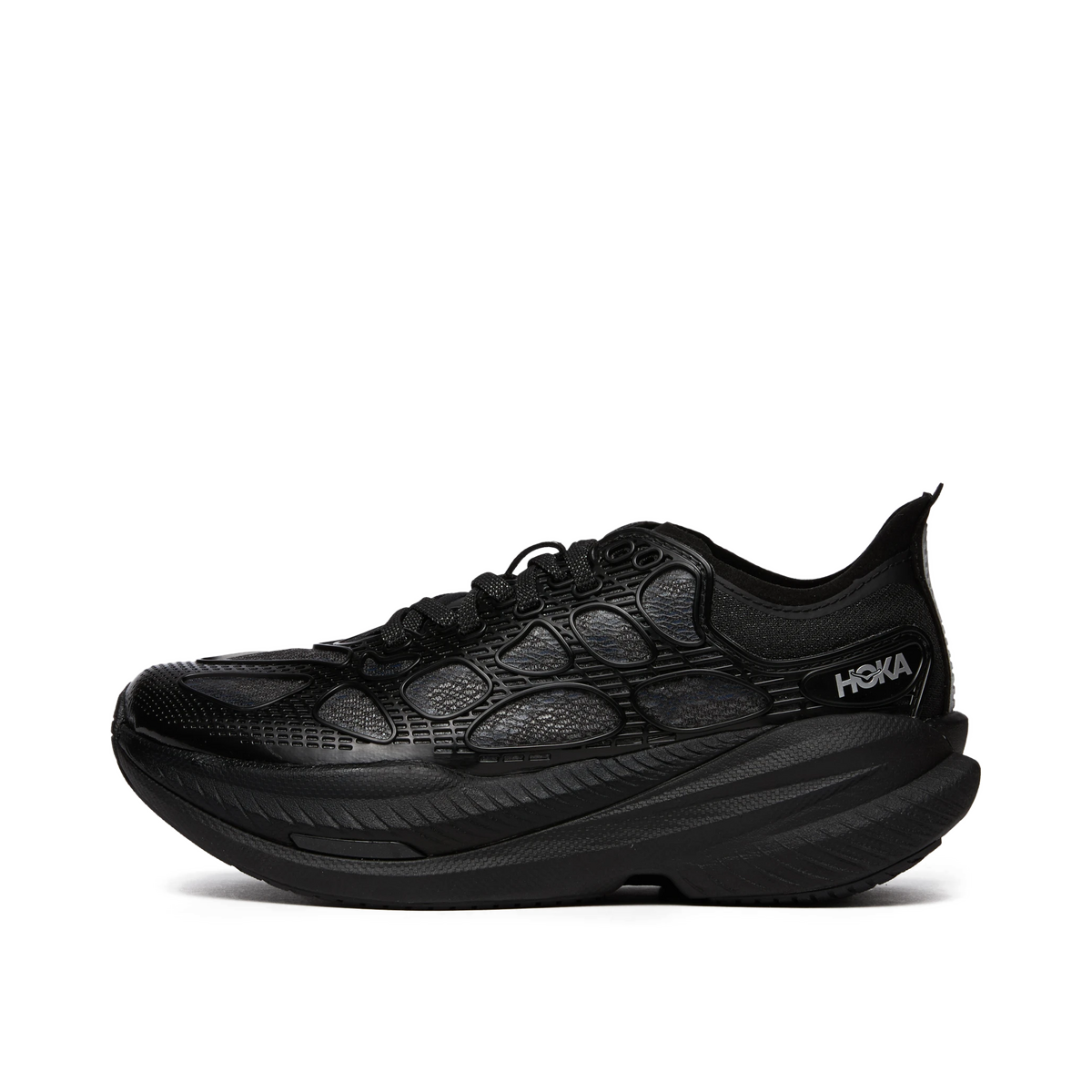 HOKA Mach X Caged "Black / Midnight Blue" | 1168932BMD