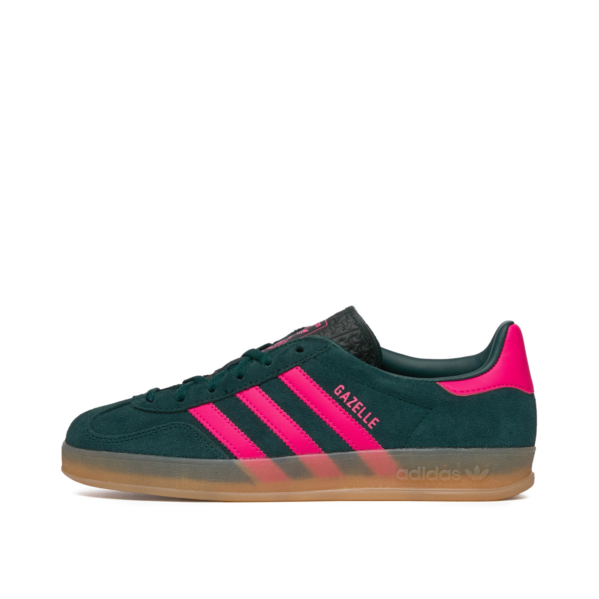 Adidas Gazelle Indoor W "Aura Ivy/Shock Pink/Gum" | JS1416