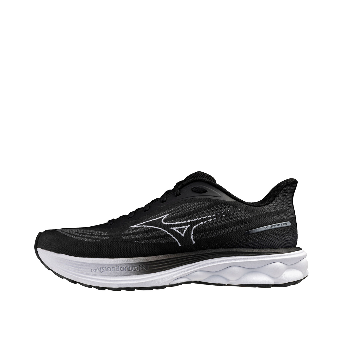 Mizuno WAVE SKYRISE 7 "Black/White/Iron Gate" | J1GC260903