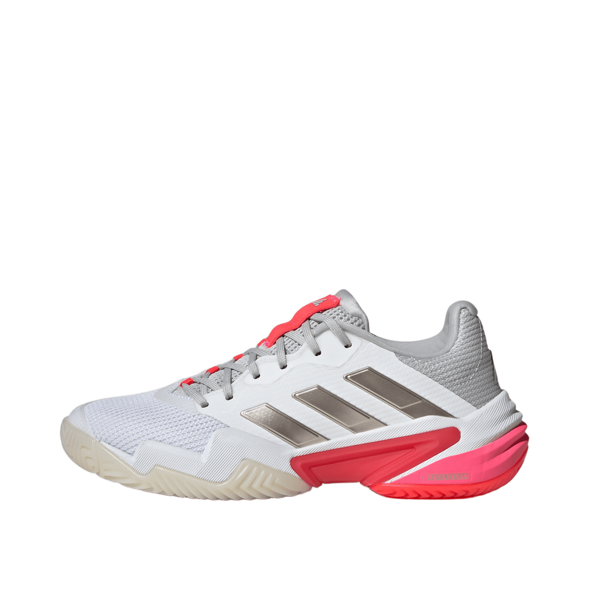 Adidas Barricade 13 "Cloud White / Champagne Metallic / Lucid Red" | IH2967