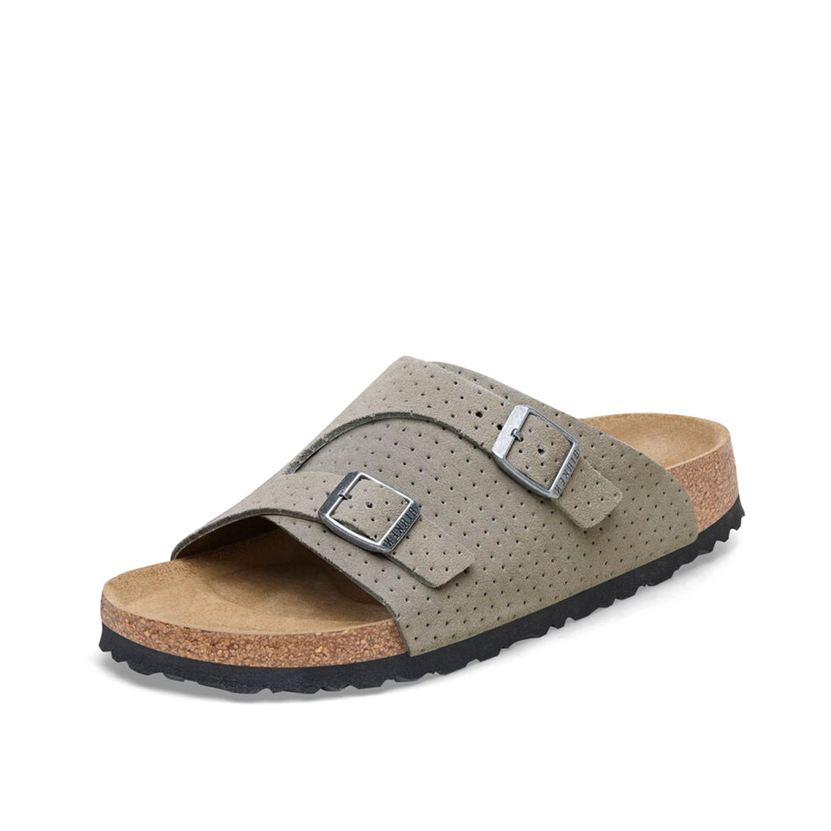 Birkenstock Zürich Suede Embossed Regular Fit "Grey" | 1027071