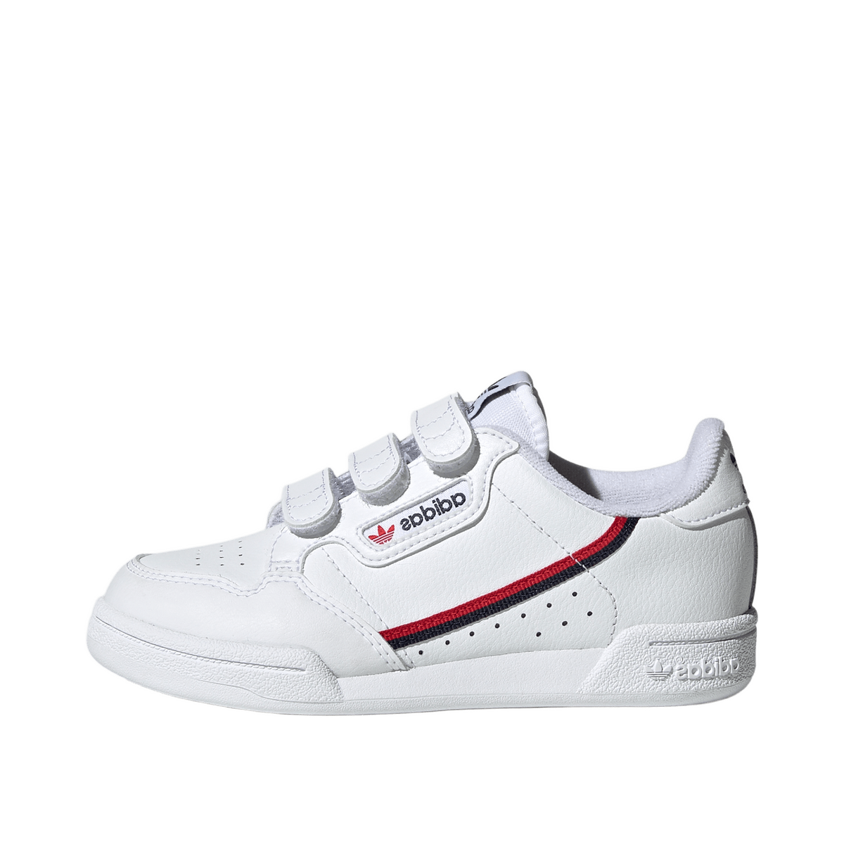 Adidas Continental 80 "Cloud White/Scarlet" | EH3222