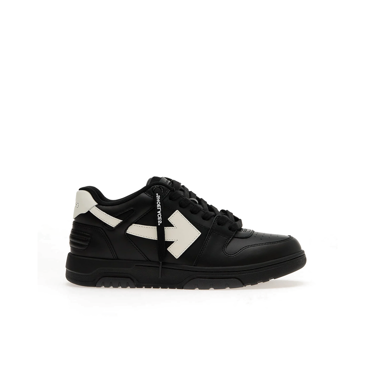 Off-White Out Of Office "Black/White" | OMIA189C99LEA0191001