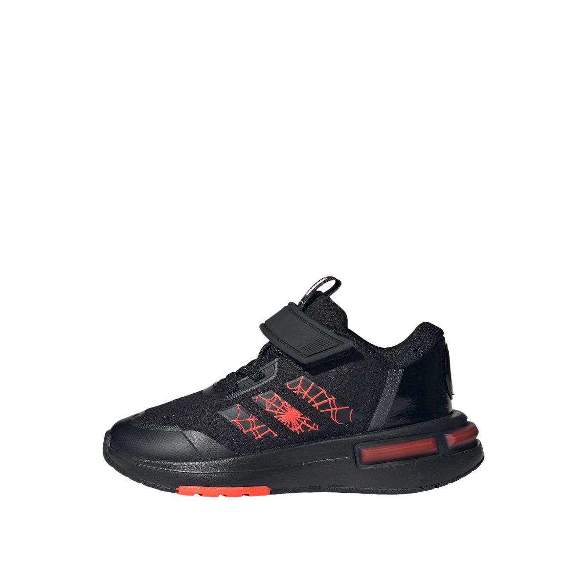 Marvel x adidas Racer TR21 EL J "Spider-Man" "Core Black/Solar Red" (GS) | ID5236