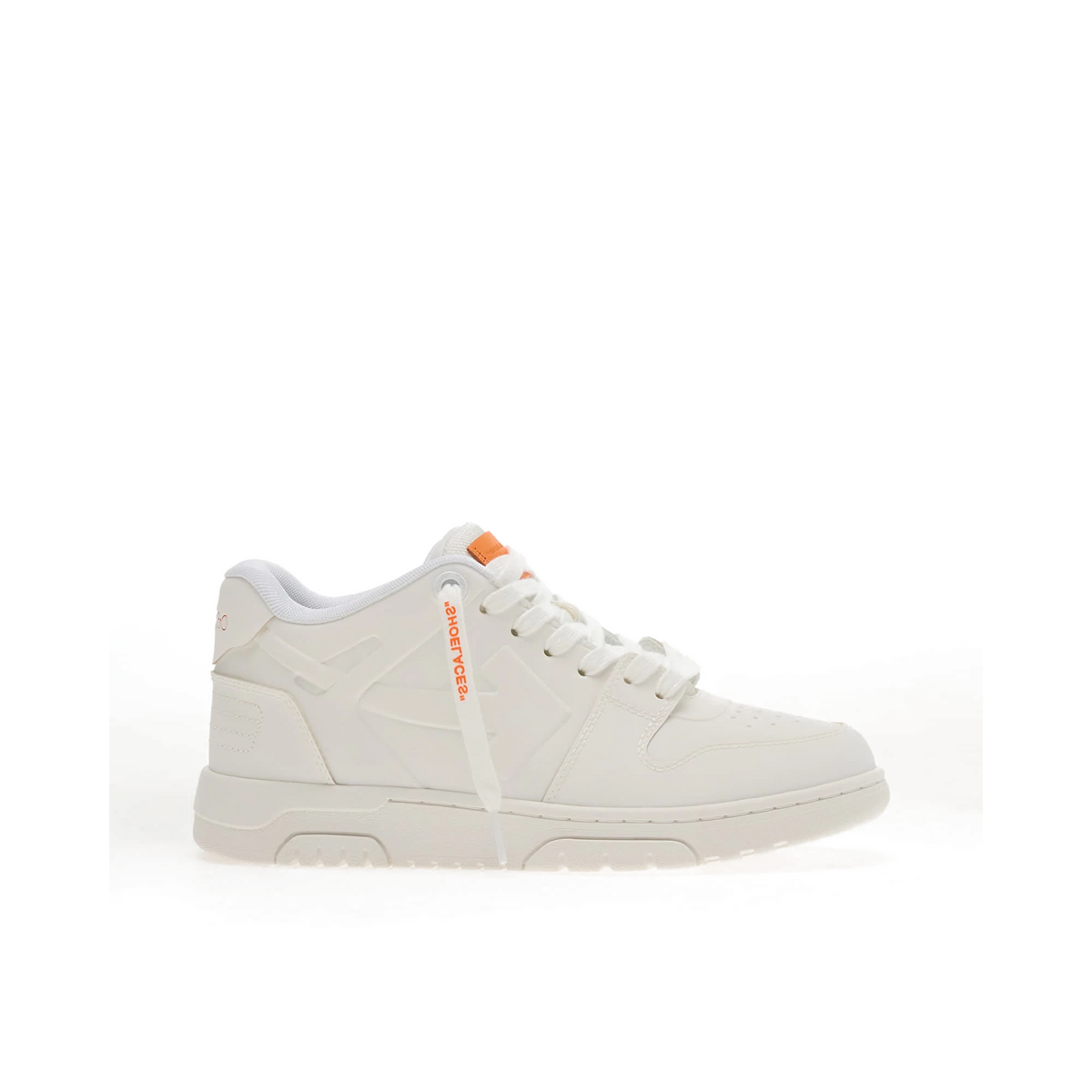 Off-White Out Of Office Molded "White/Orange" | OWIA259S26MAT0010120