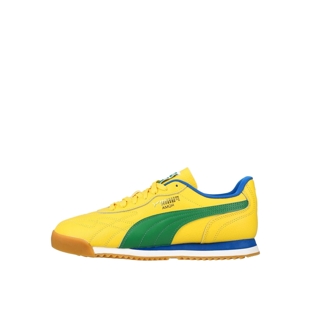 PUMA Roma Anniversario Pele "Yellow-Archive Green-Team Royal" | 397720-04