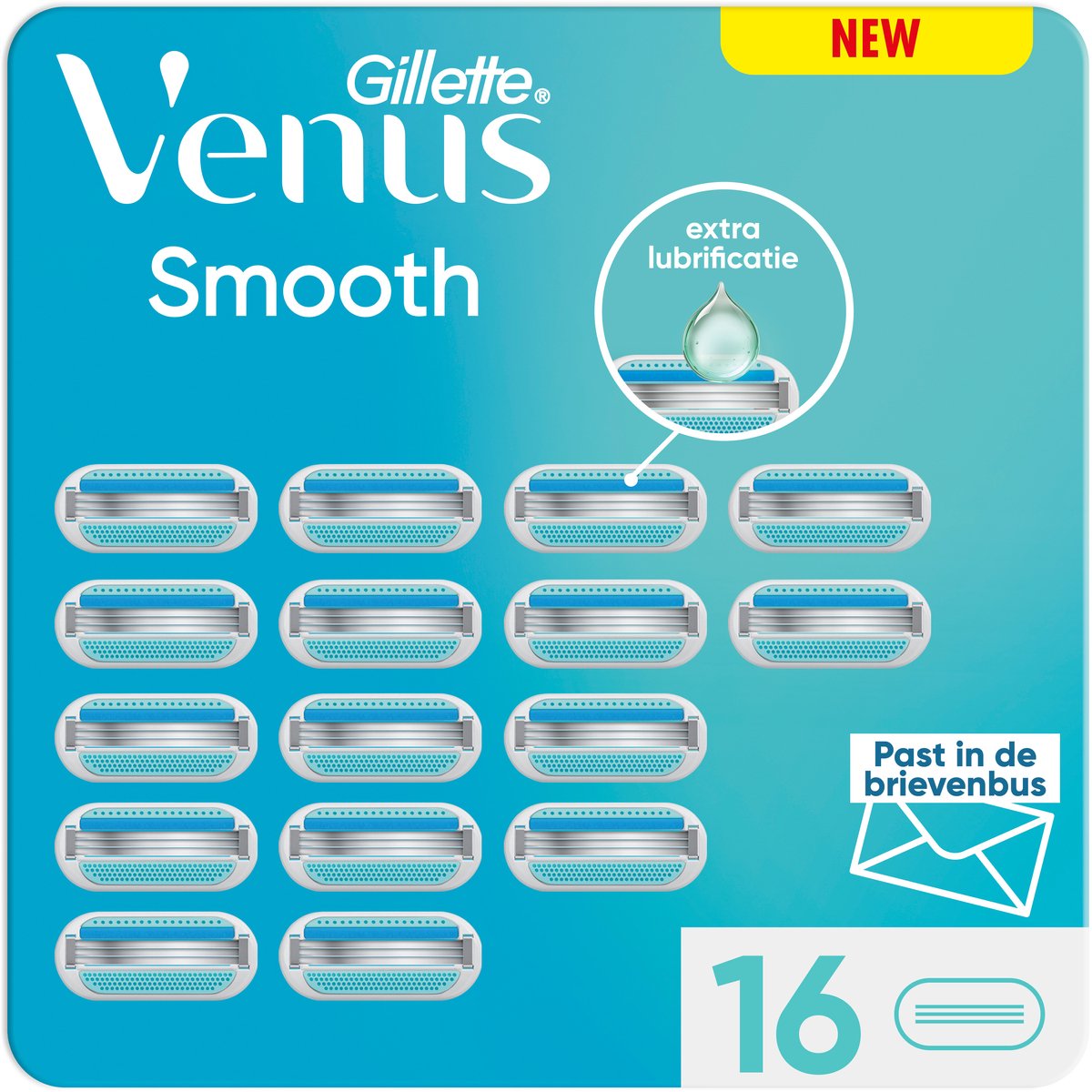 Gillette Venus Smooth - 16 scheermesjes
