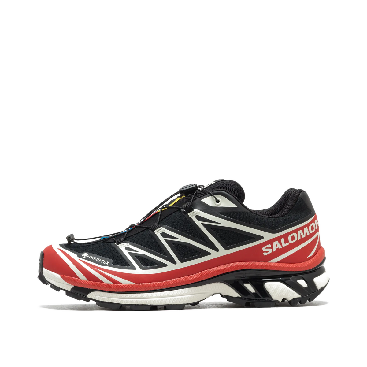 Salomon XT-6 GTX "Black/Flame Scarlet/Vanilla" | L47974900
