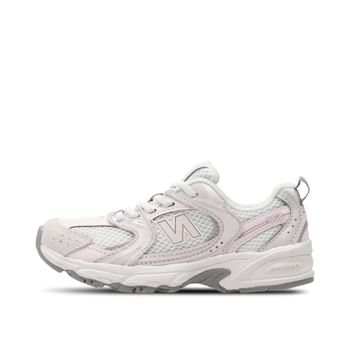 New Balance 530 Kids Bungee Lace "Grey/Pink" | P5304AU