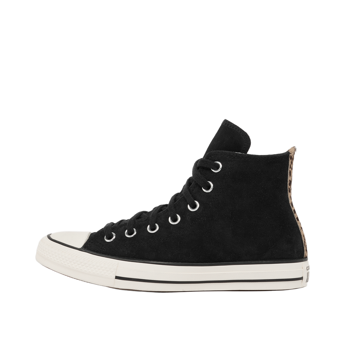 Converse Chuck Taylor All Star Leopard Suede "Black/Sand Dune/Egret" | A19275C