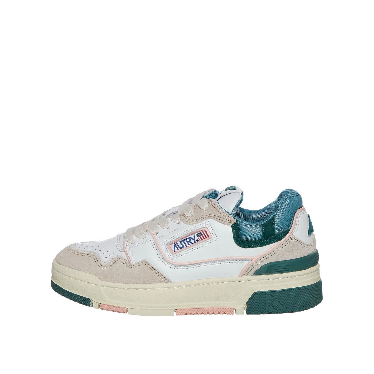 Autry CLC Low "Multi / Matte White / Grey / Pink" | ROLWMM07