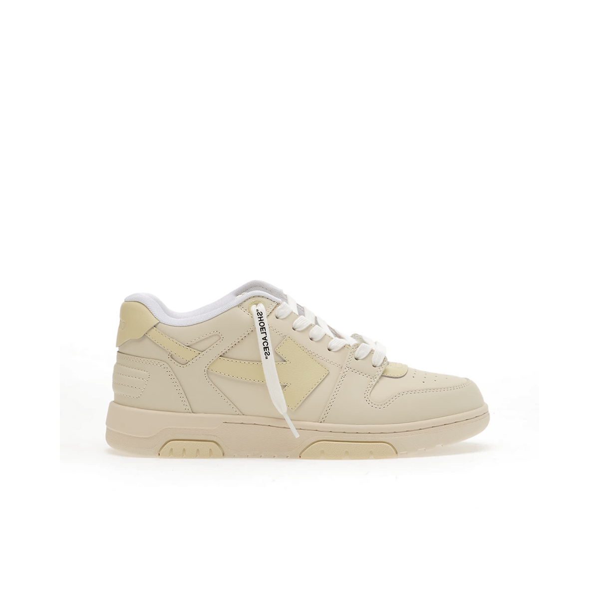 Off-White Out Of Office "Tricolor Nude/Sand" | OWIA259F25LEA0033117