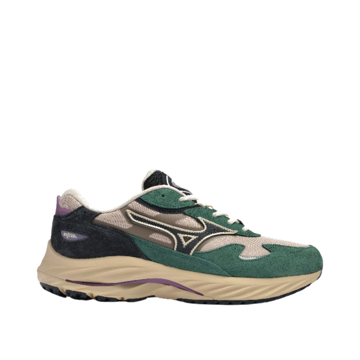Mizuno Wave Rider Beta "Silver Cloud / Vulcan / Bistro Green" | D1GA330918