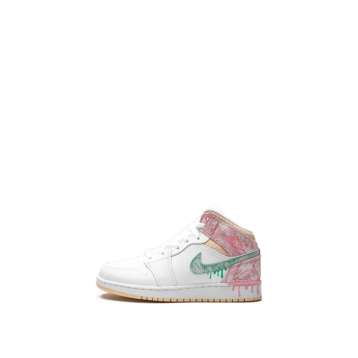 Air Jordan 1 Mid Paint Drip (GS)